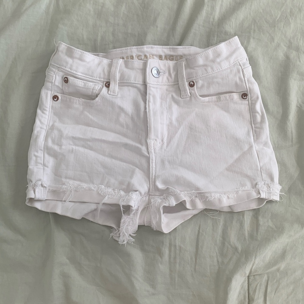 White Short Shorts